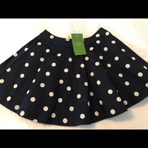 Toddler Girls Polka Dot Skirt - Kate Spade Size 2 - NWT